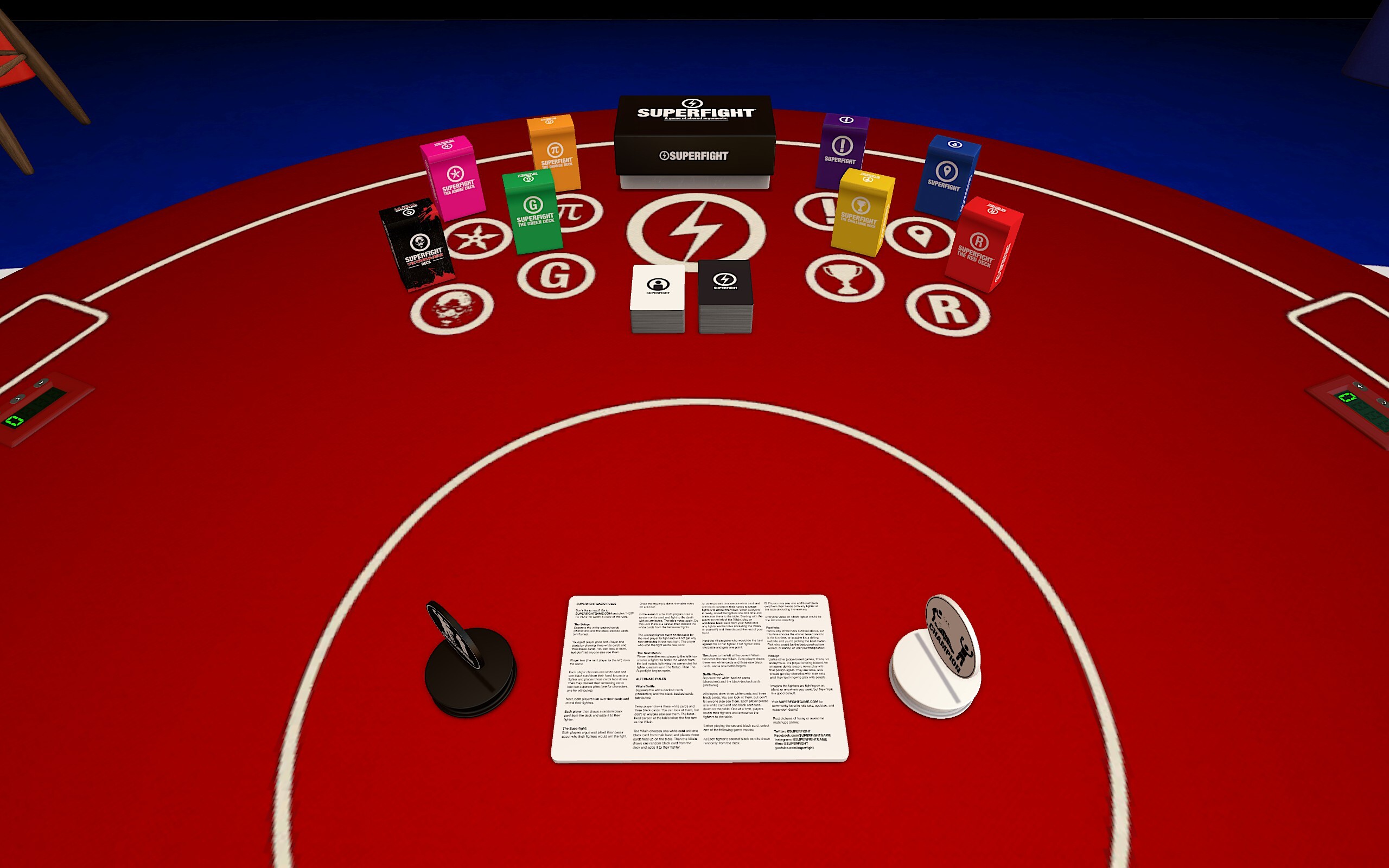 Tabletop Simulator - Superfight screenshot 2