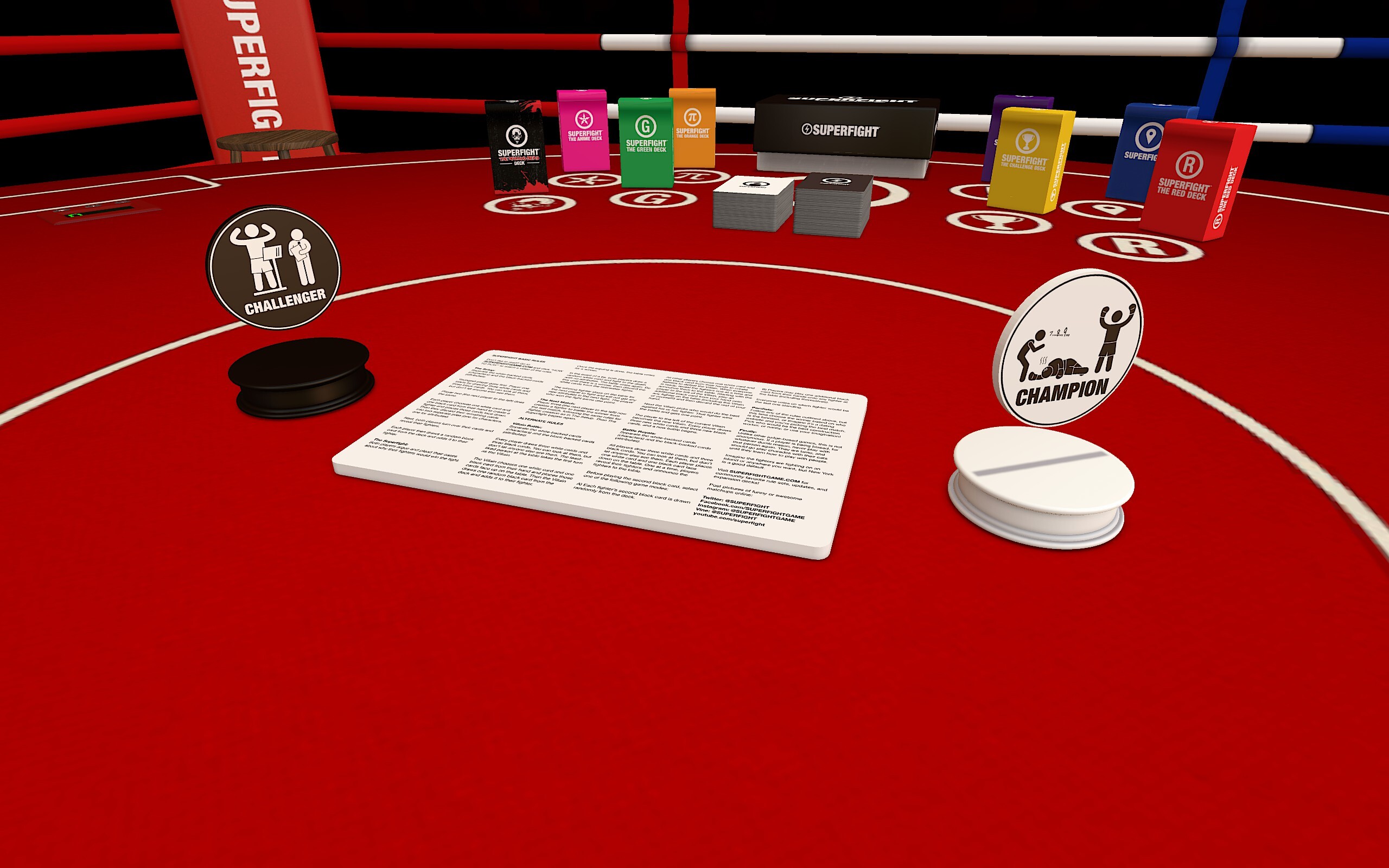Tabletop Simulator - Superfight screenshot 4