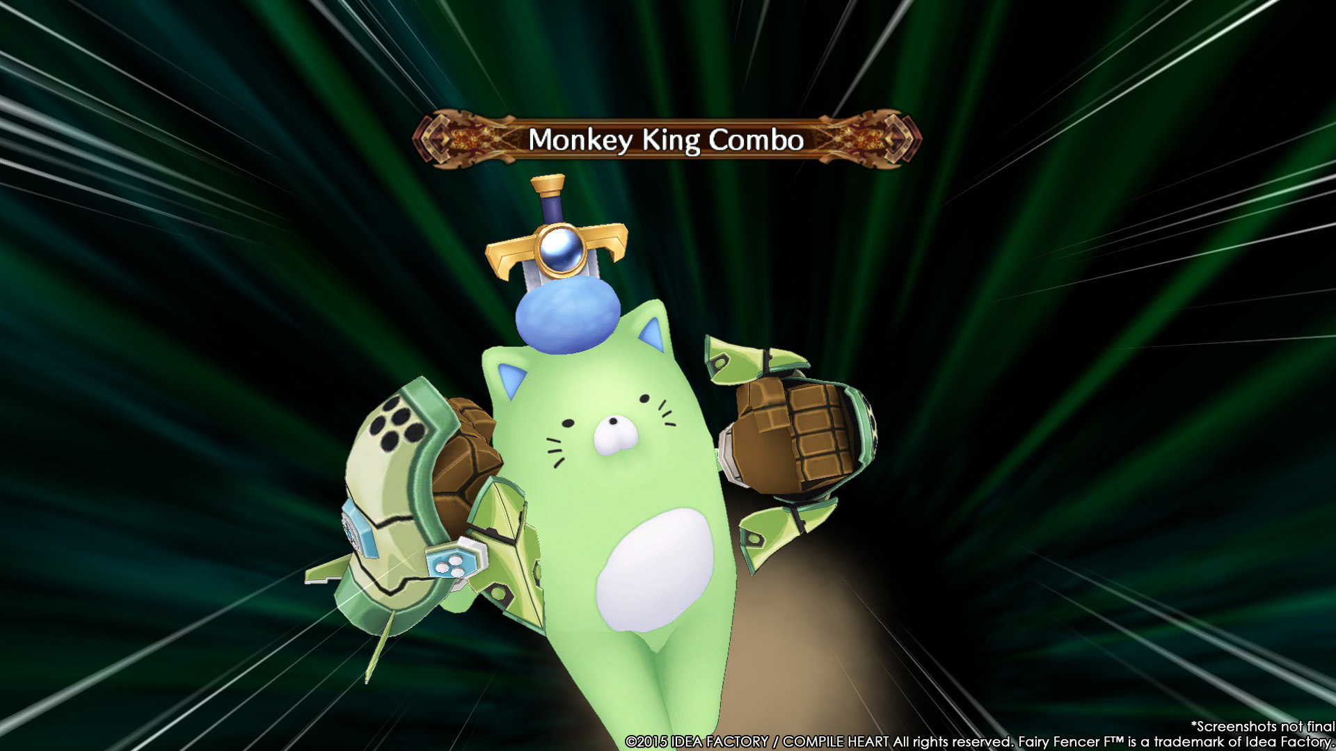 Fairy Fencer F: Weapon Change Accessory Set screenshot 4