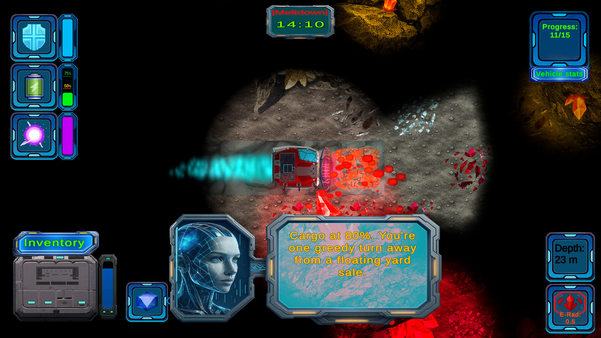 Miner Crysis screenshot 1