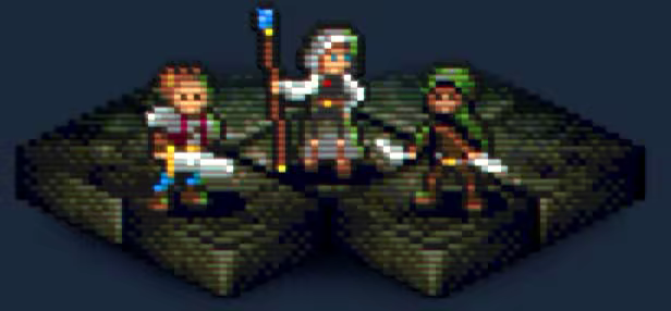 Personajes jugables en Roguecraft DX