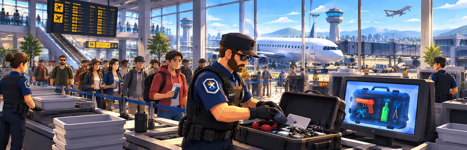 Airport Security Simulator