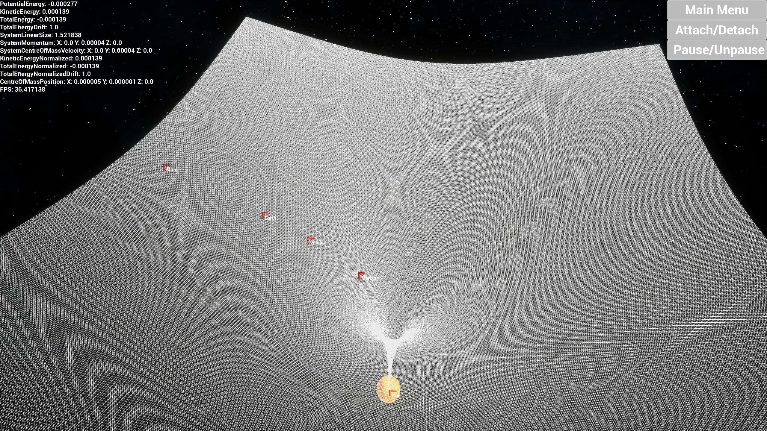 Gravity Sandbox screenshot 5