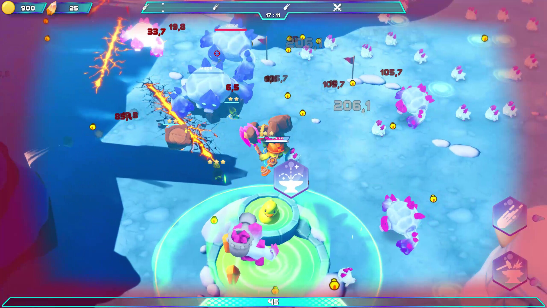 Dino-Ducks Mayhem screenshot 9