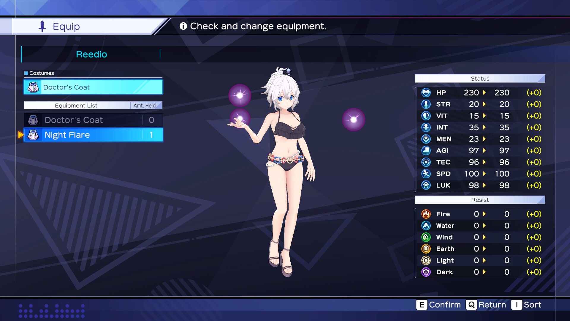 Neptunia Game Maker R:Evolution - Swimsuit Costume Set screenshot 4