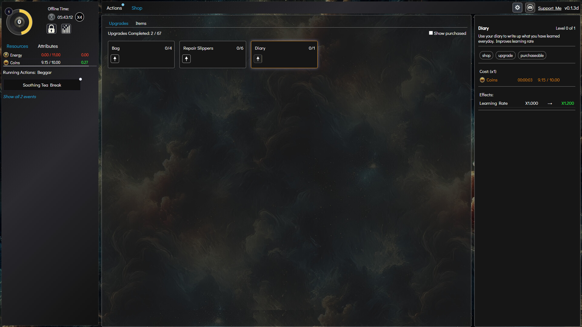 Idle Awakening Mages Path - PC Game Screenshot
