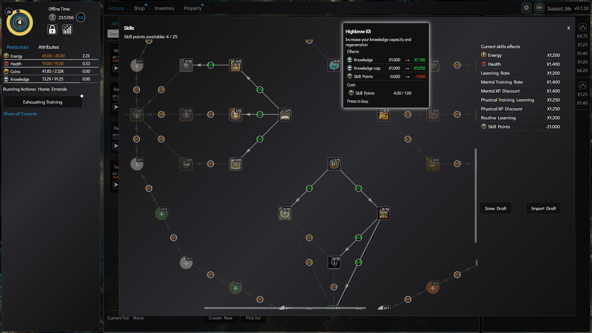 Idle Awakening Mages Path - PC Game Screenshot