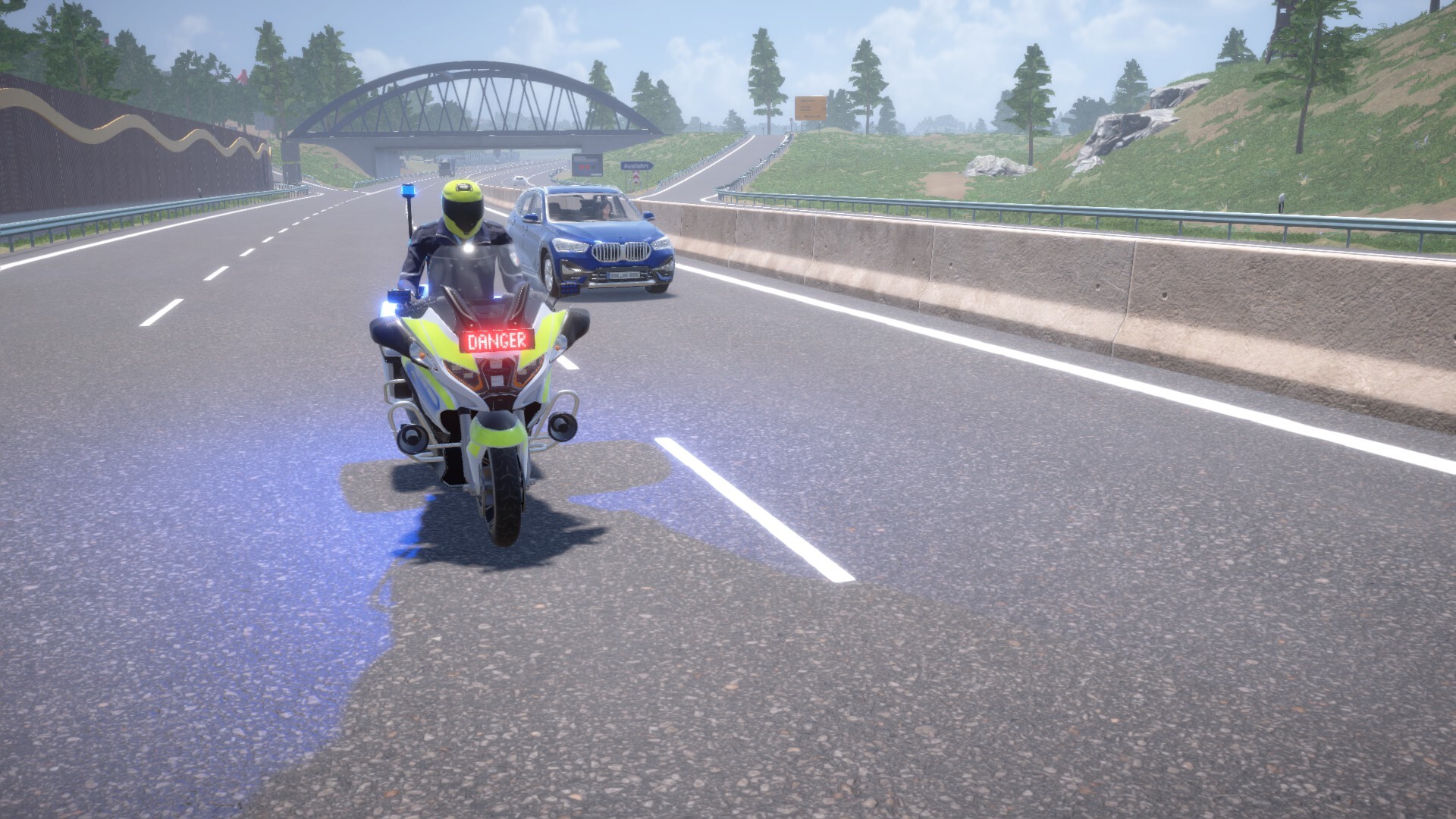 Autobahn Police Simulator 3 - Police Motorcycle screenshot 5