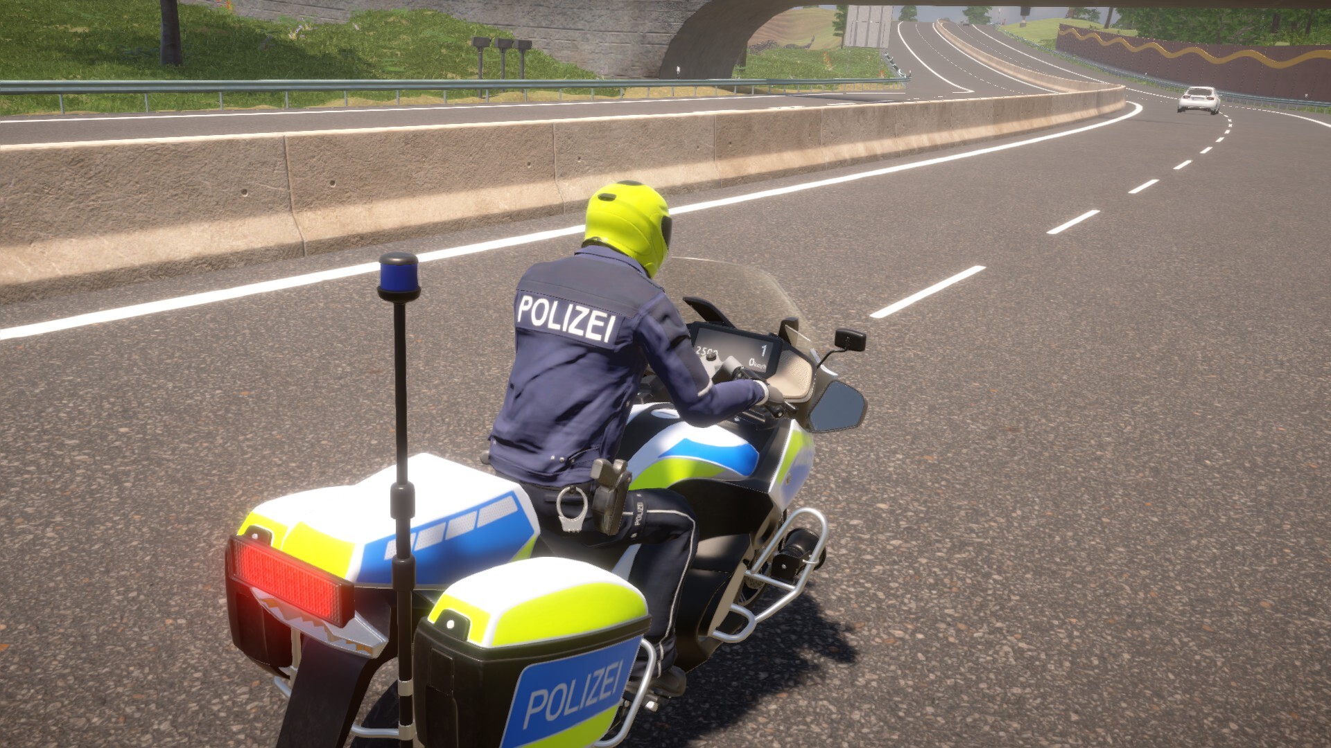 Autobahn Police Simulator 3 - Police Motorcycle screenshot 2