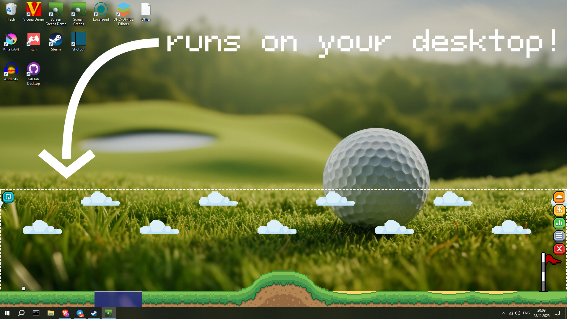Screen Greens screenshot 1