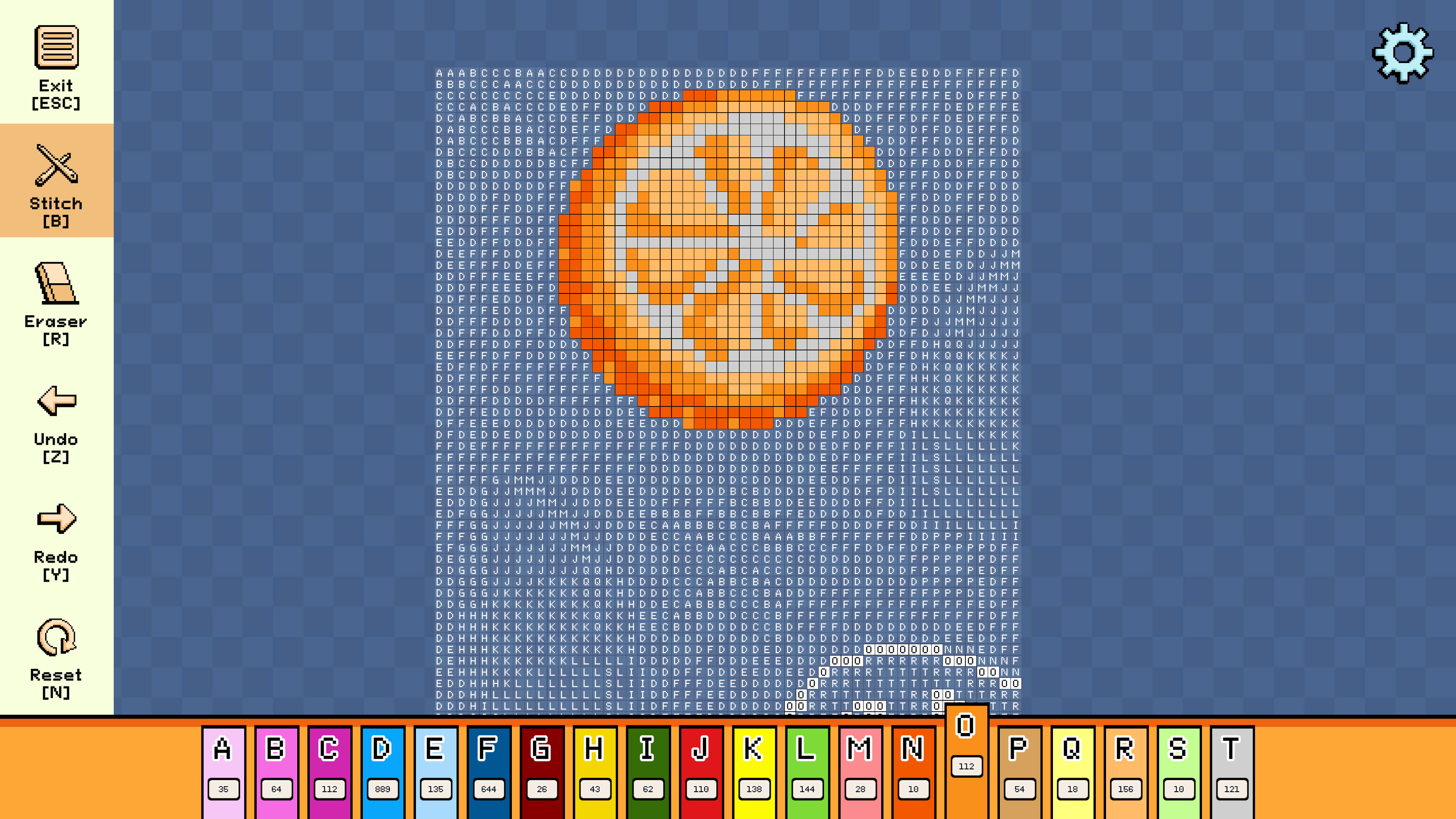 Pixel Cross Stitch - Summer Pack screenshot 1