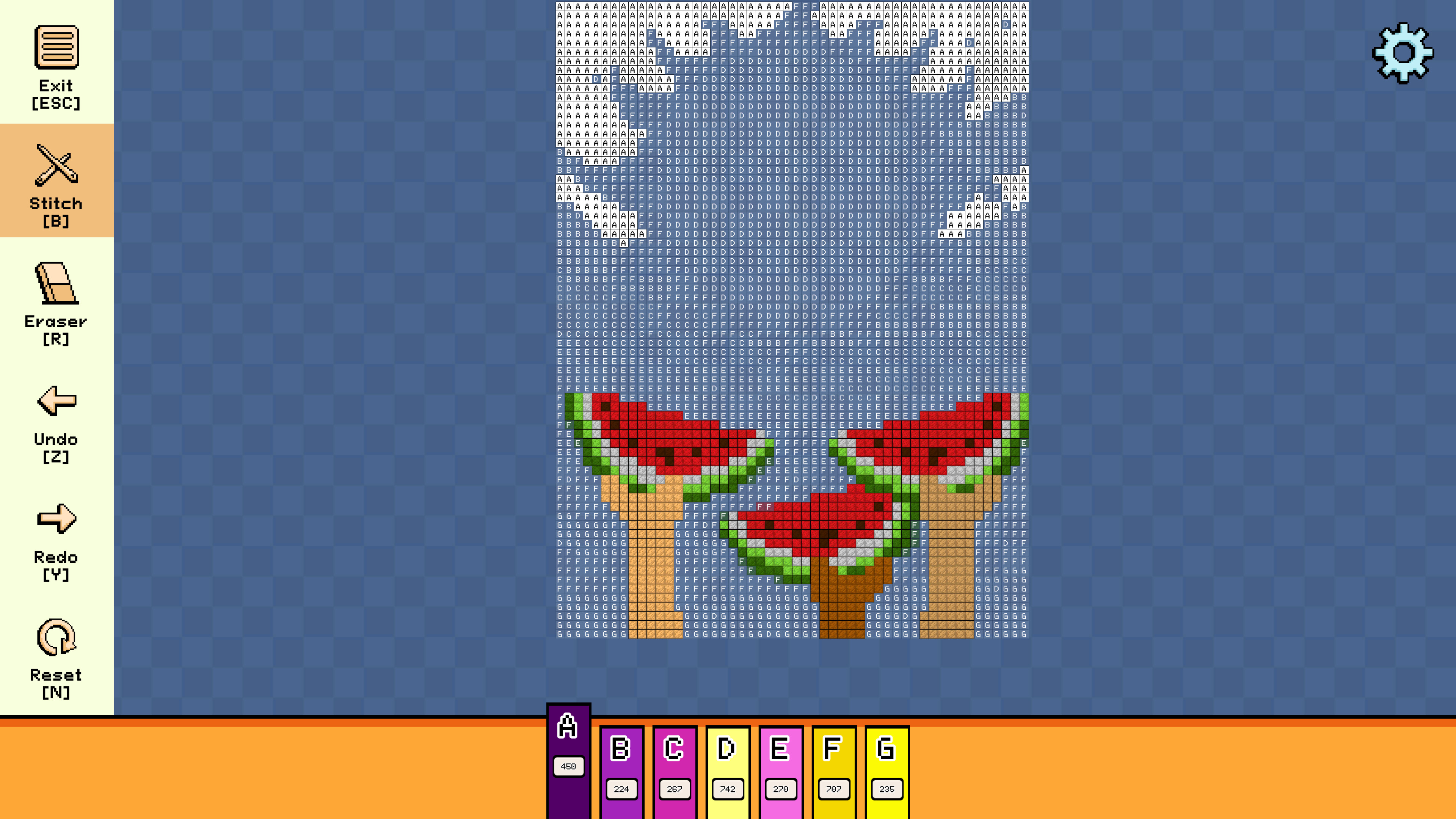 Pixel Cross Stitch - Summer Pack 2 screenshot 1
