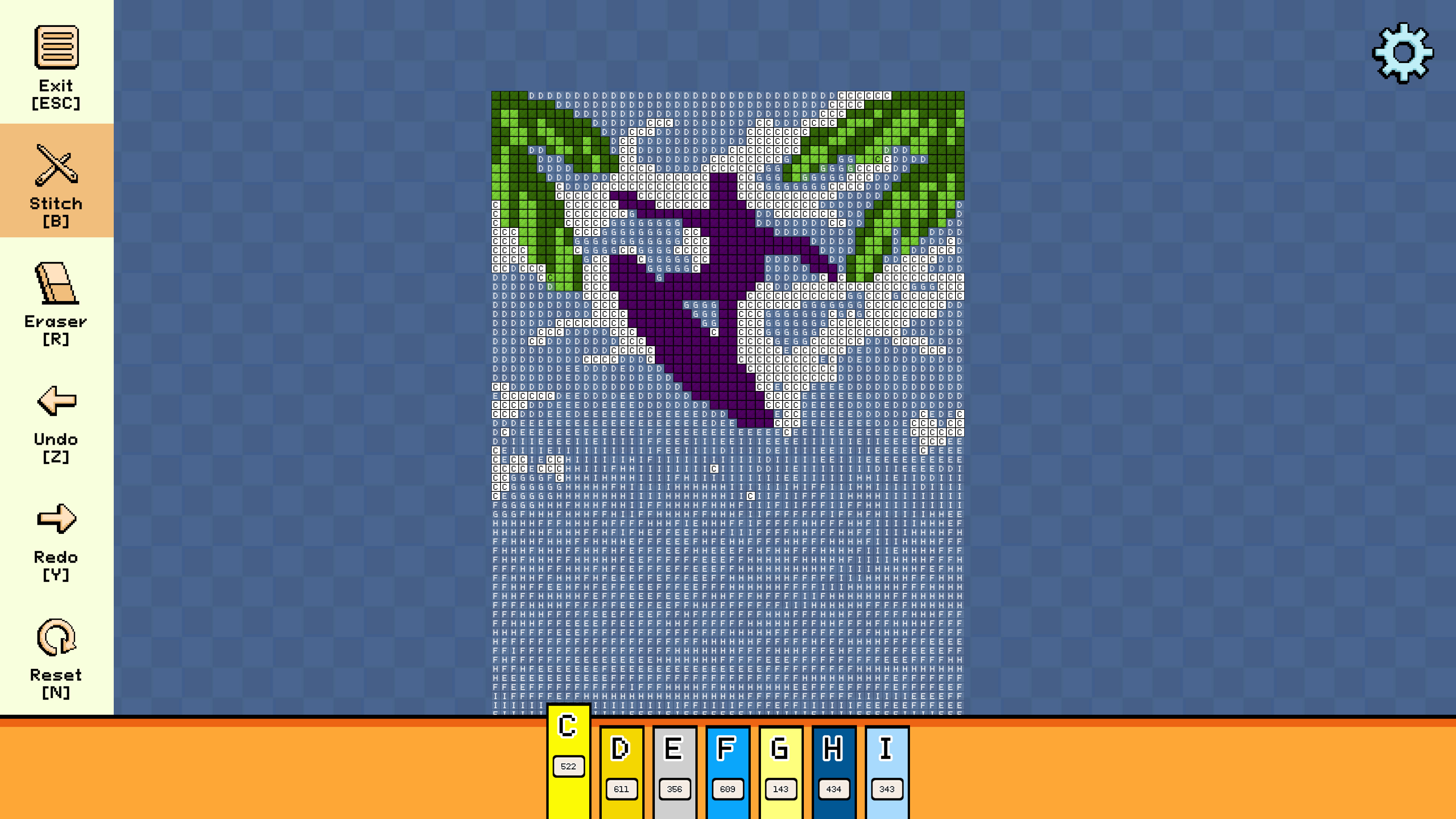 Pixel Cross Stitch - Summer Pack 2 screenshot 2