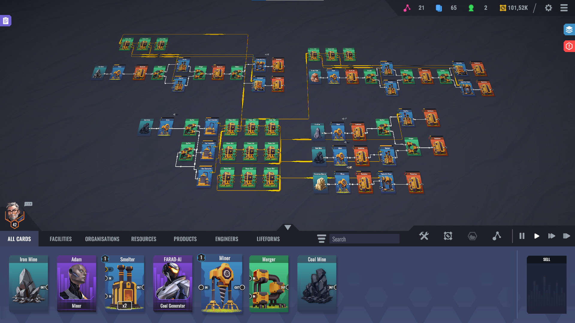 Factory Planner screenshot 1