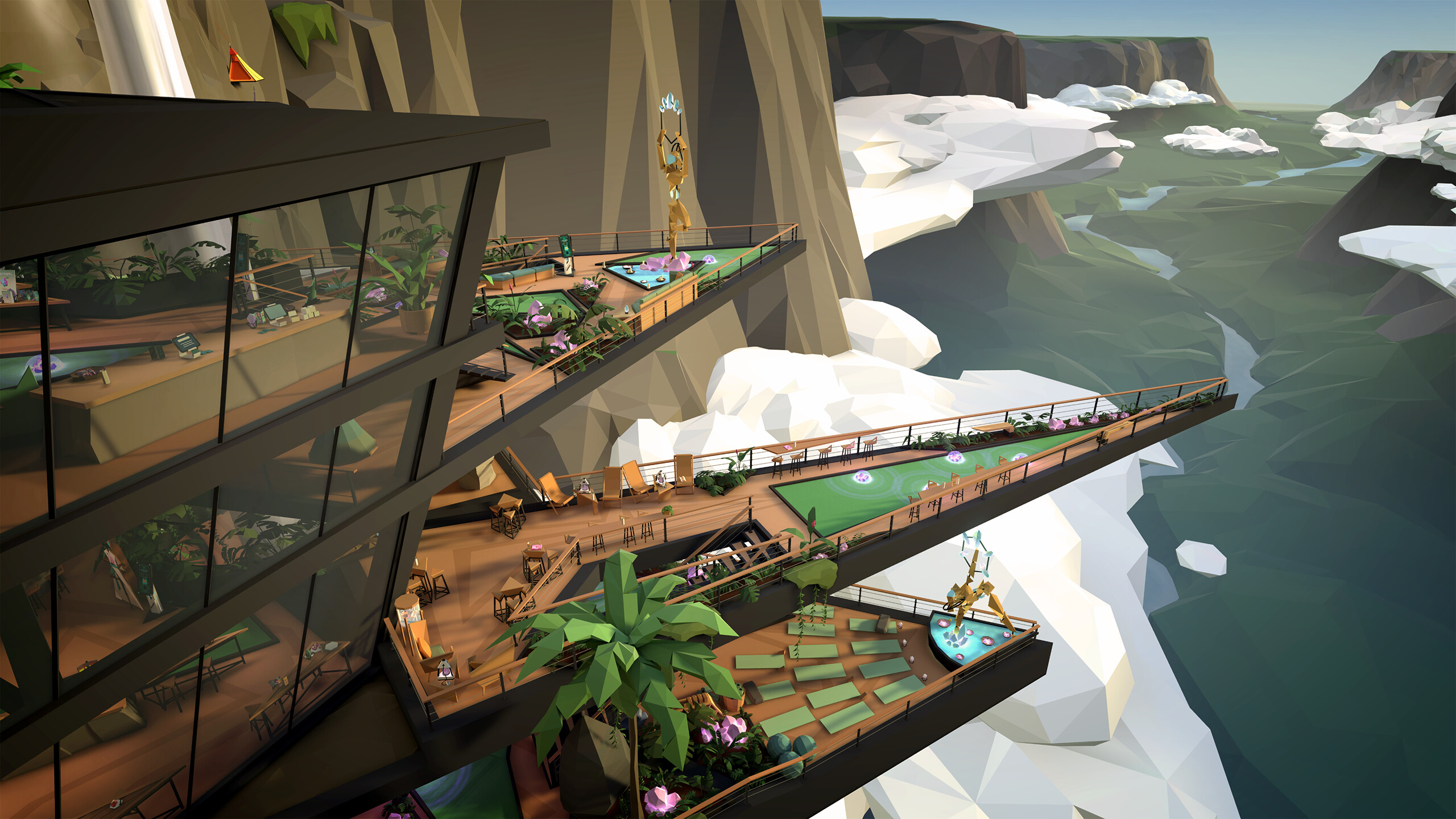 Walkabout Mini Golf - Crystal Lair screenshot 1