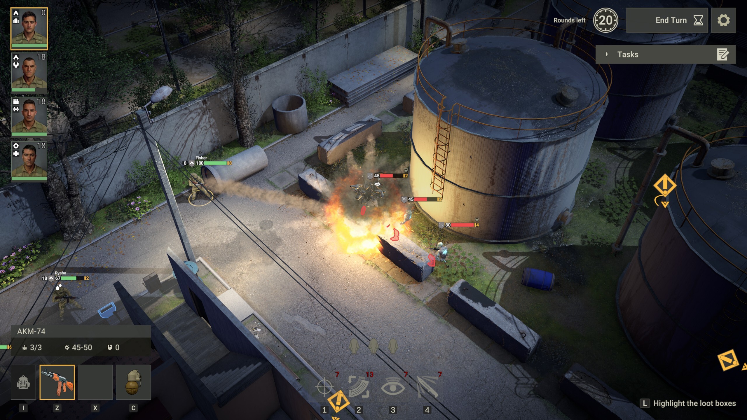 Future War Tactics: SOF vs Alien Invasion – Turn-Based Strategy screenshot 4