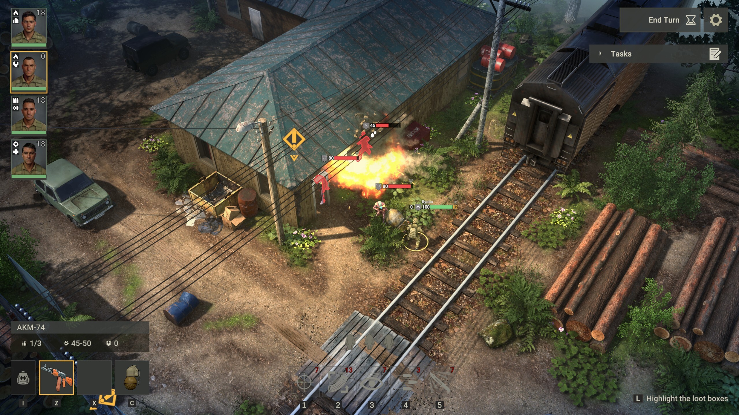 Future War Tactics: SOF vs Alien Invasion – Turn-Based Strategy screenshot 1