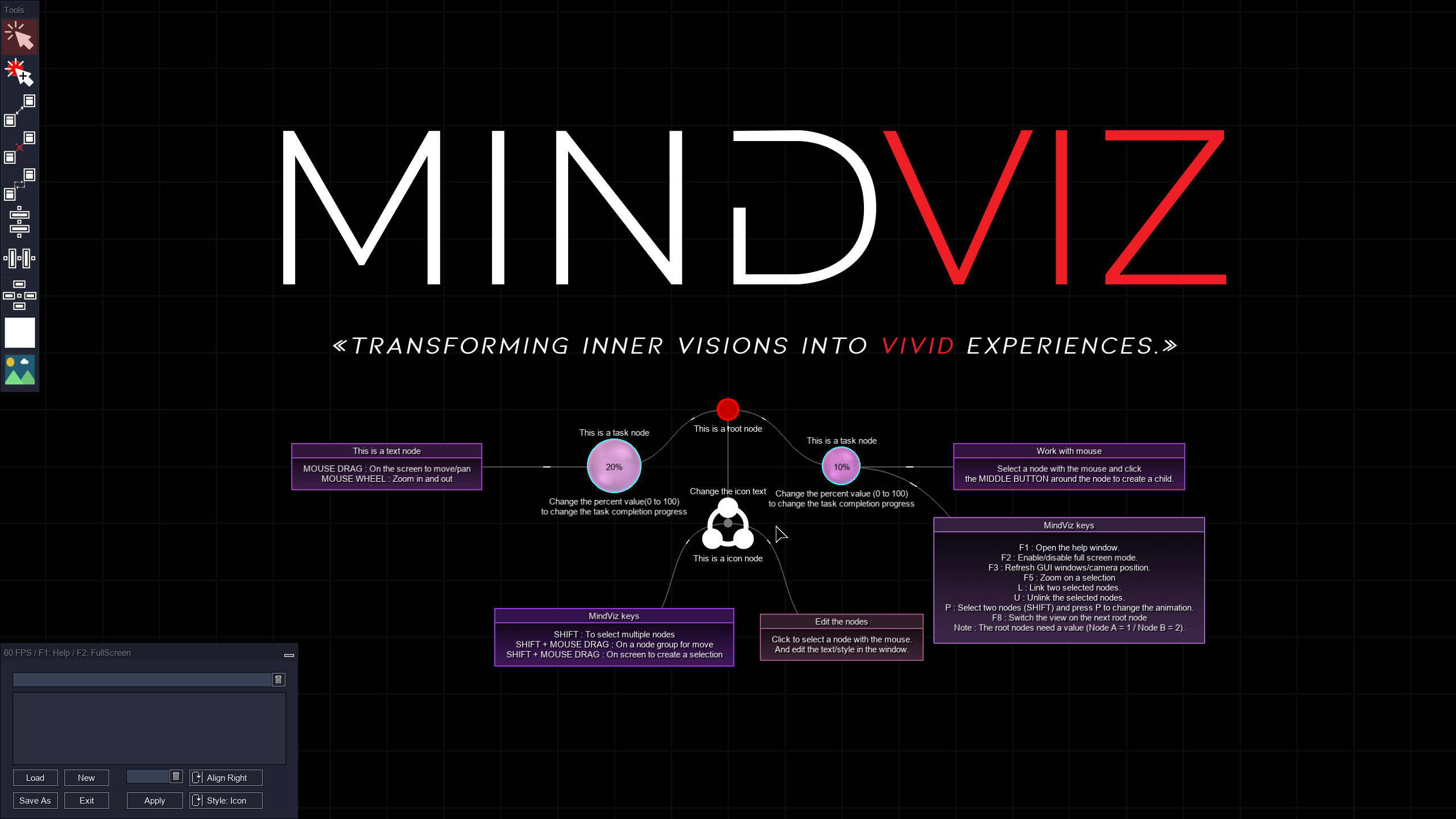 MindViz screenshot 1