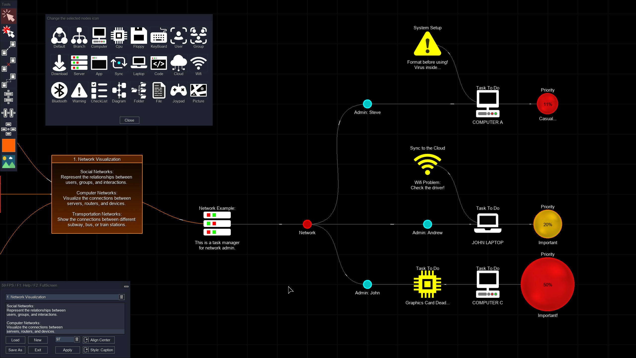MindViz screenshot 4