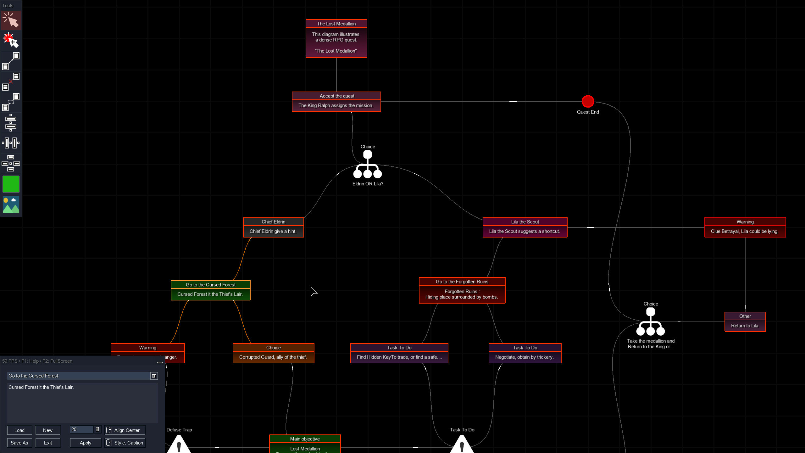 MindViz screenshot 2