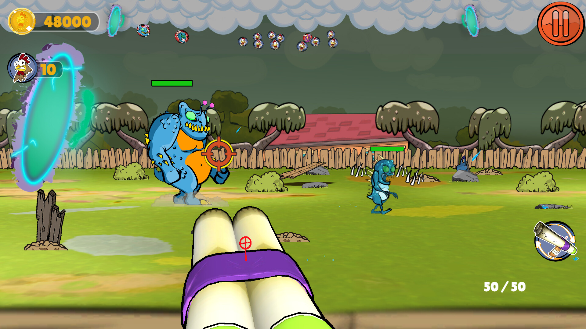 Chicken Coop Invaders screenshot 7