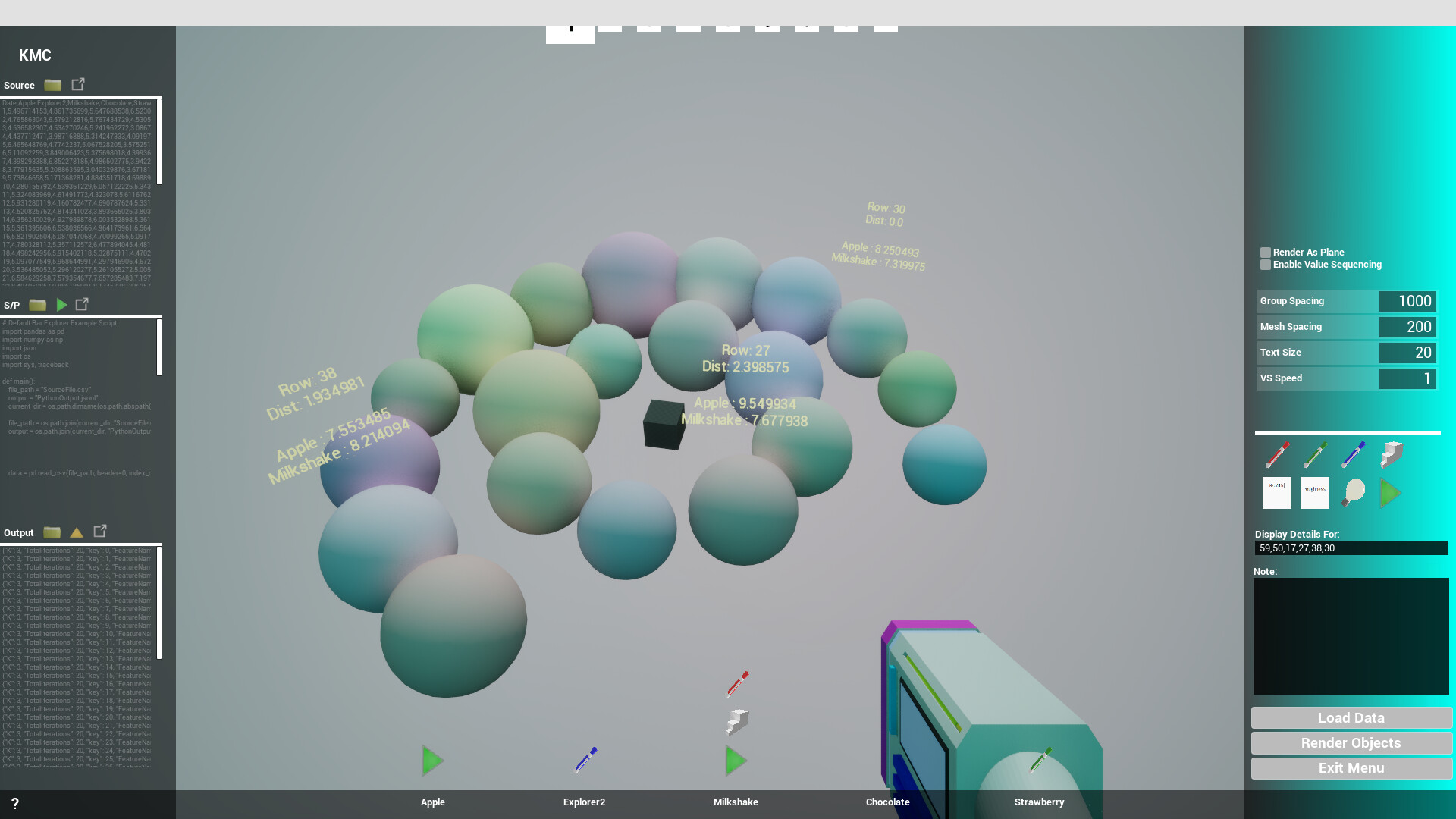 First Person Data Explorer screenshot 3