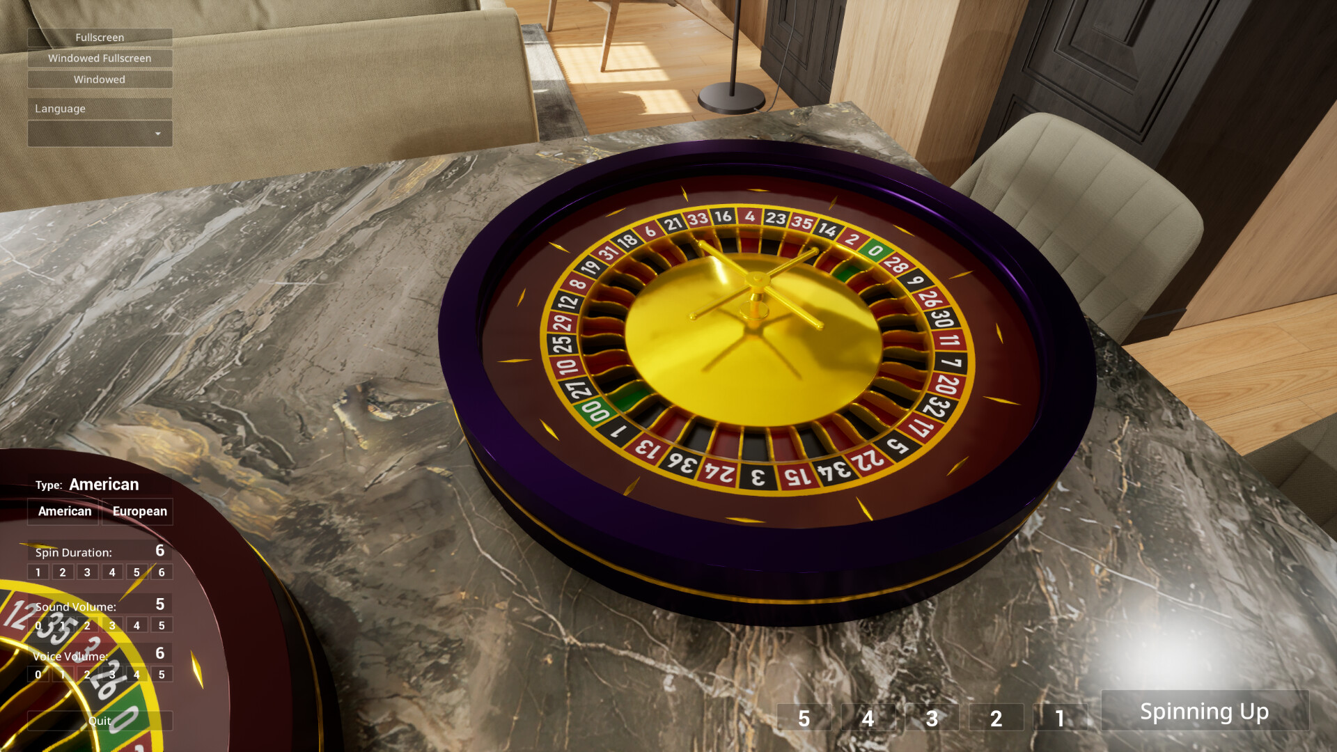 Roulette Wheel Full Version screenshot 1