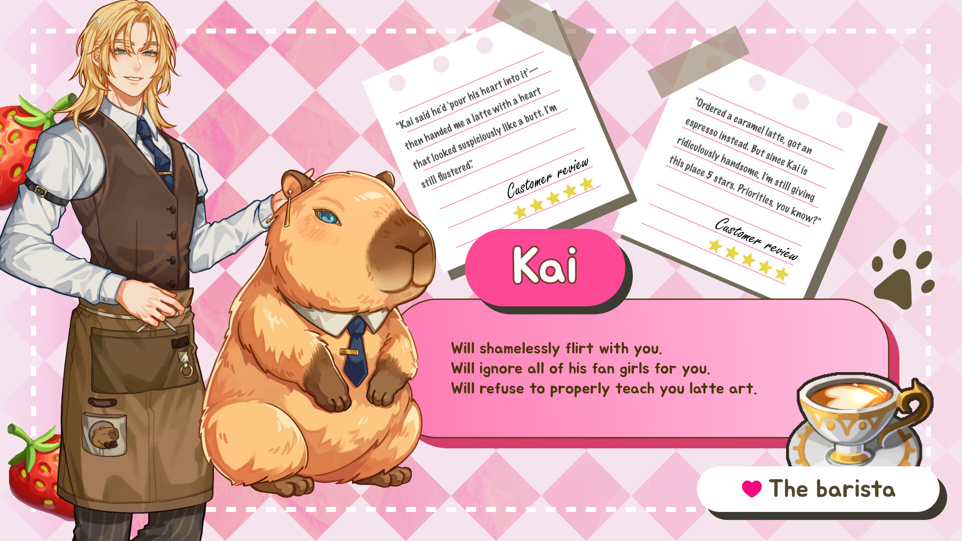 Capybara Cafe  Chronicles screenshot 1