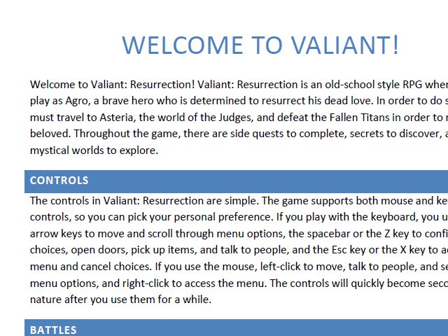Official Guide - Valiant screenshot 5