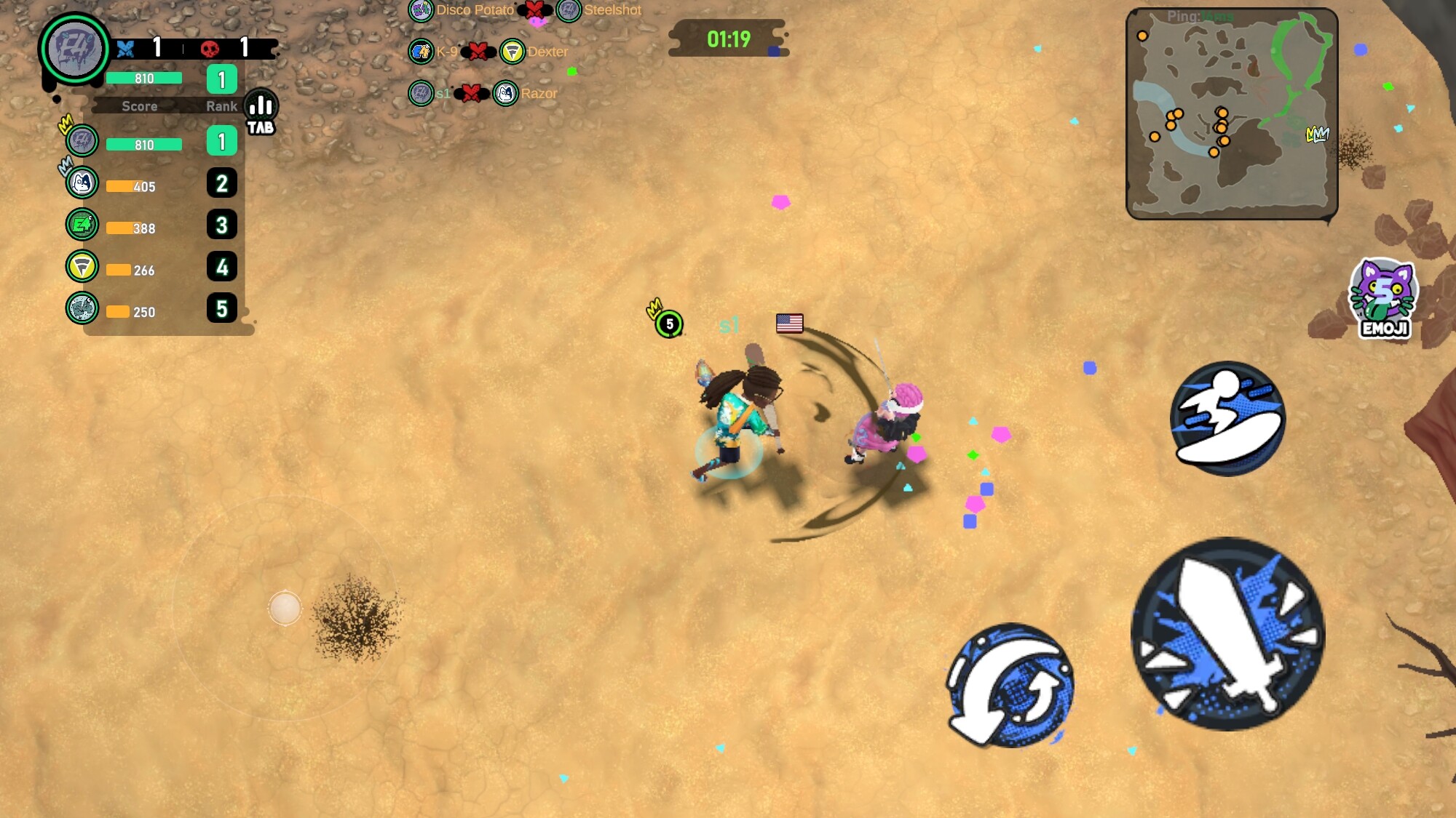 E4C:Fallen Arena screenshot 4