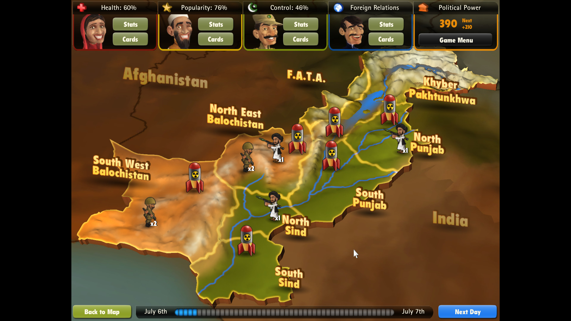 President for a Day - Floodings screenshot 2