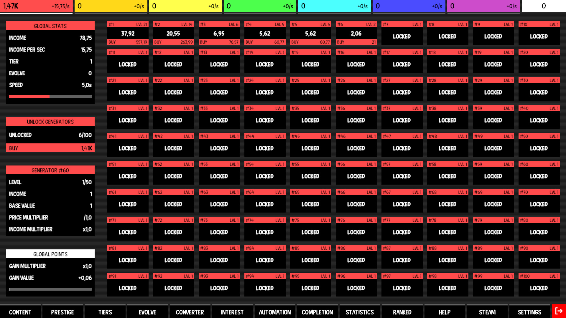 Idle Colors screenshot 1
