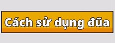Cách sử dụng đũa