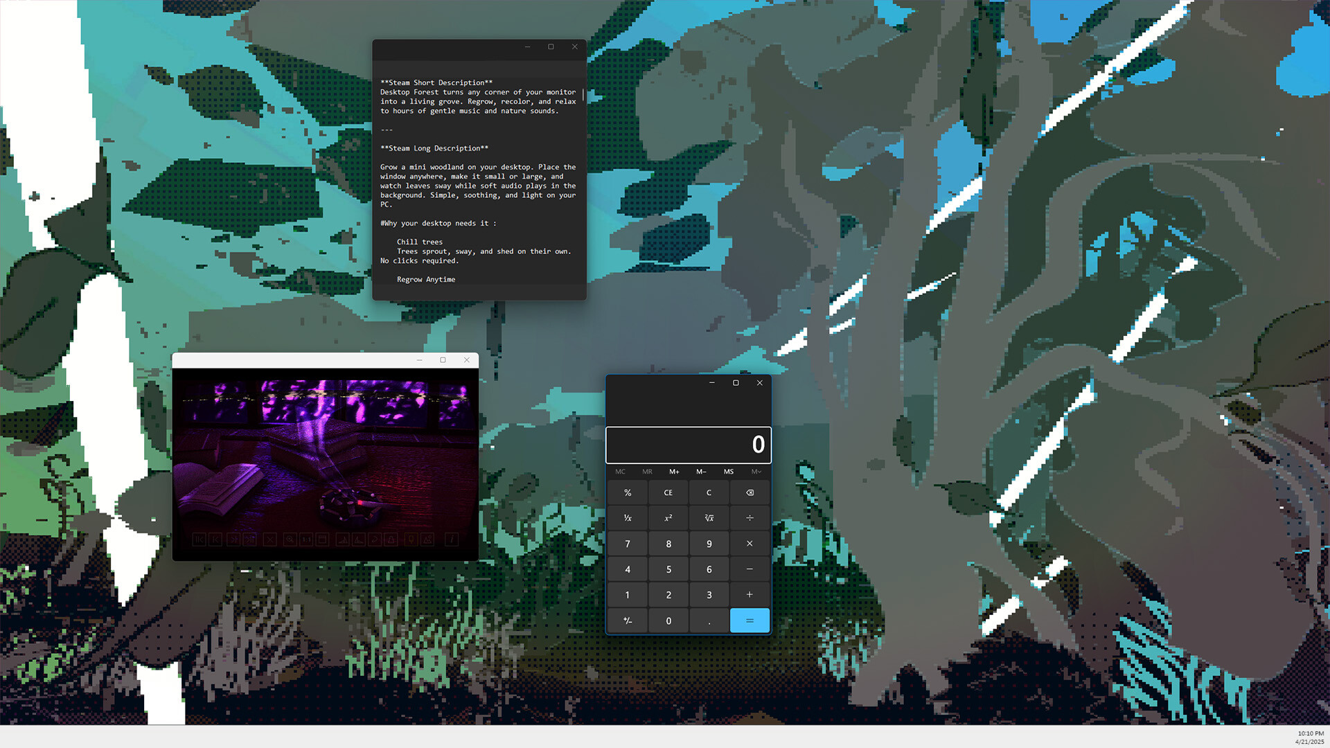 Desktop Forest screenshot 2