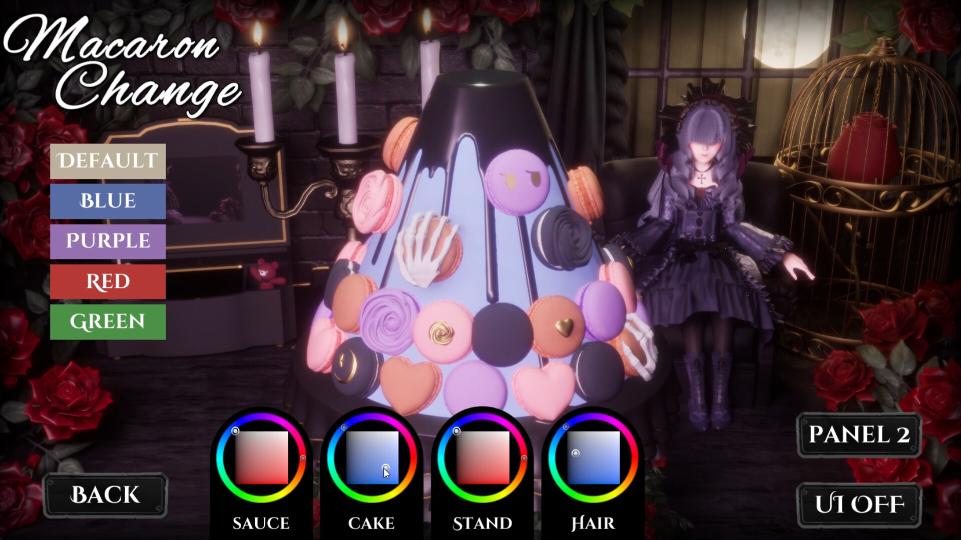 MyMacarons - Gothic Blue - screenshot 3