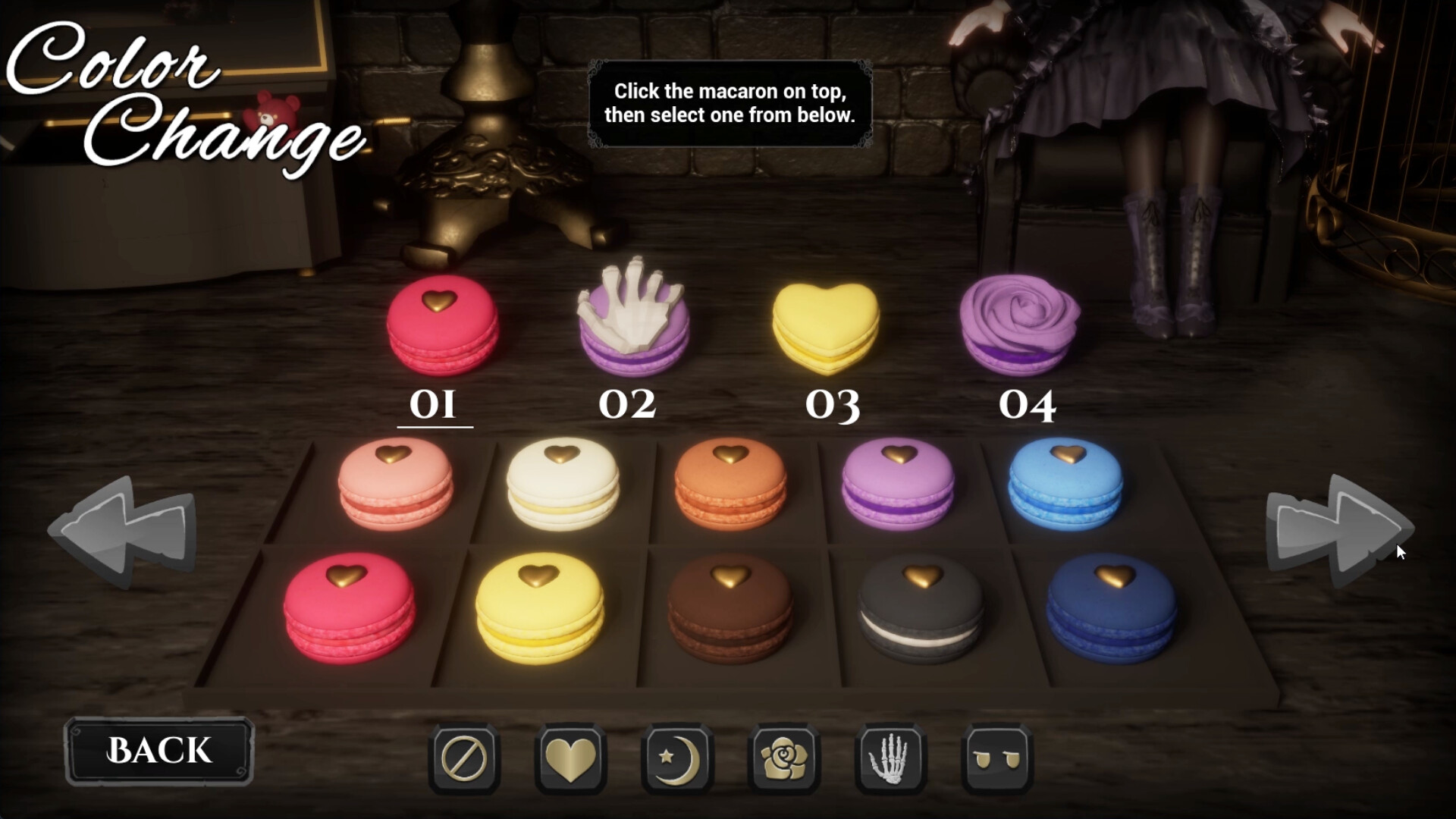 MyMacarons - Gothic Blue - screenshot 2