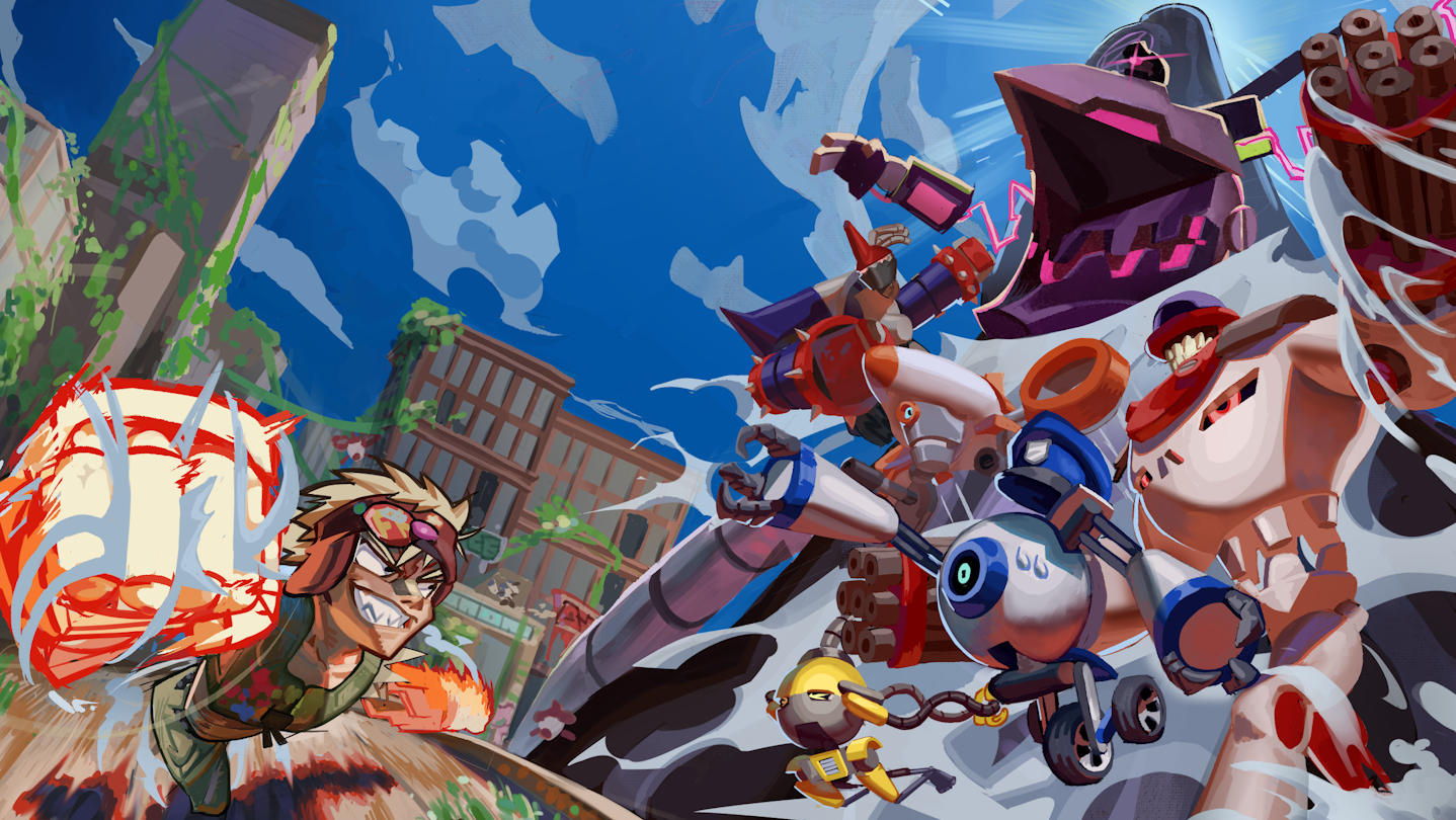 HYPERFIST - Steam background
