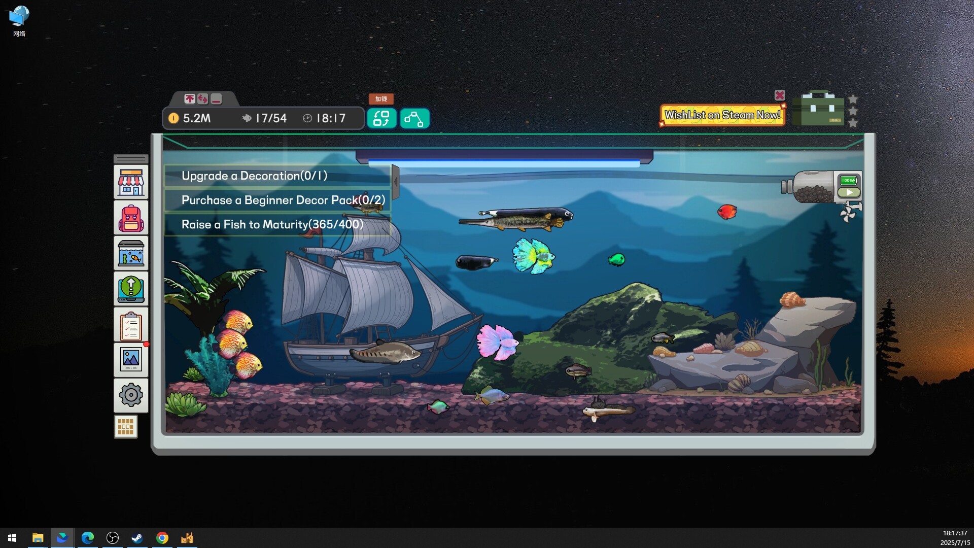 Idlequarium screenshot 1