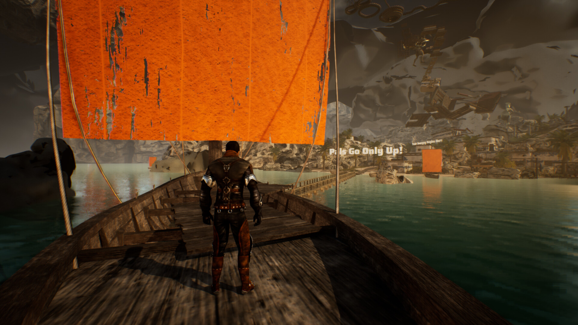 Pals Go Only Up - Warrior Character DLC screenshot 1