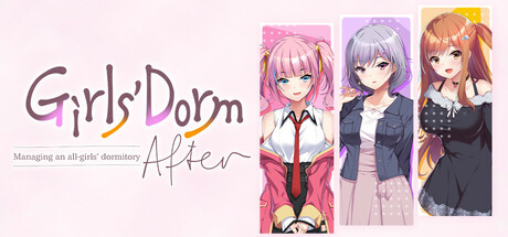 Girls' Dorm -Managing an all-girls' dormitory- After — Steam header