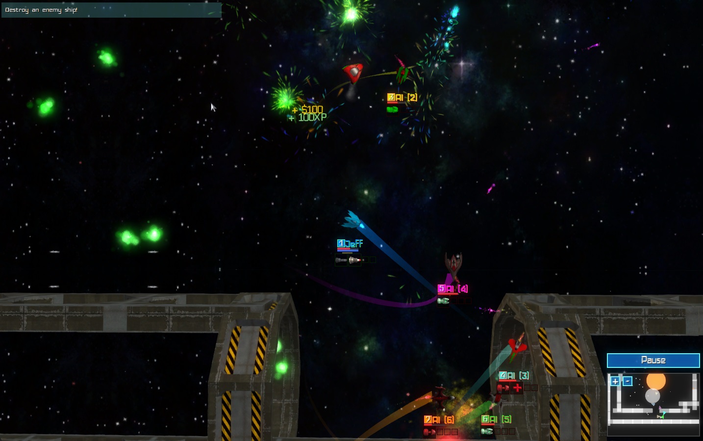 Yargis - Space Melee screenshot 4