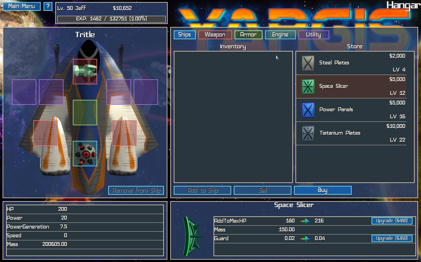 Yargis - Space Melee screenshot 3