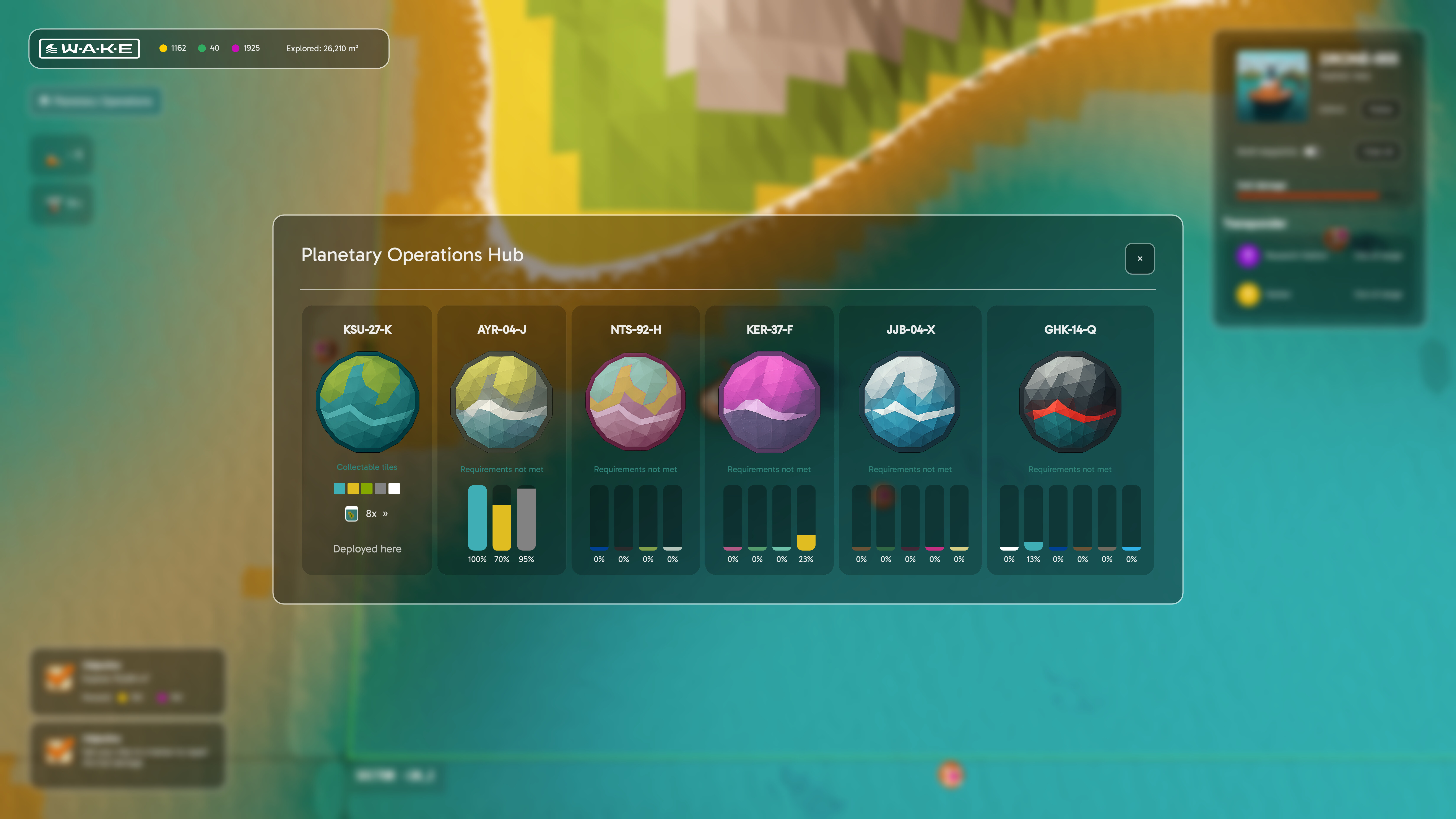 Wake Explorer screenshot 2