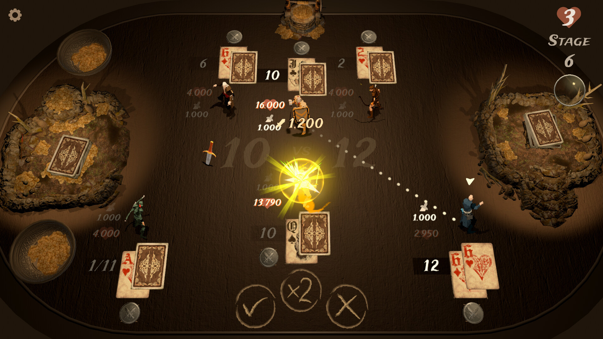 Blackjack Wars screenshot 5