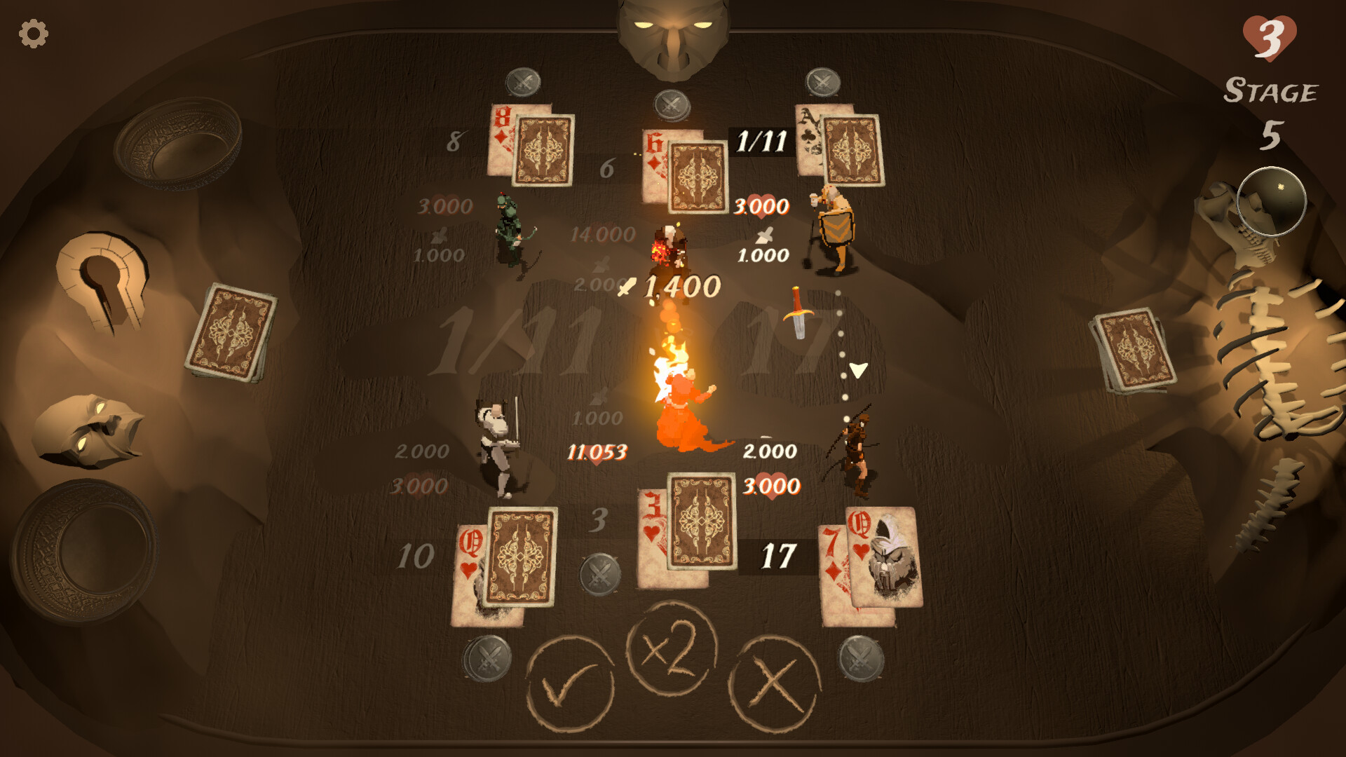 Blackjack Wars screenshot 3