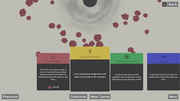 A Game About Feeding A Black Hole screenshot