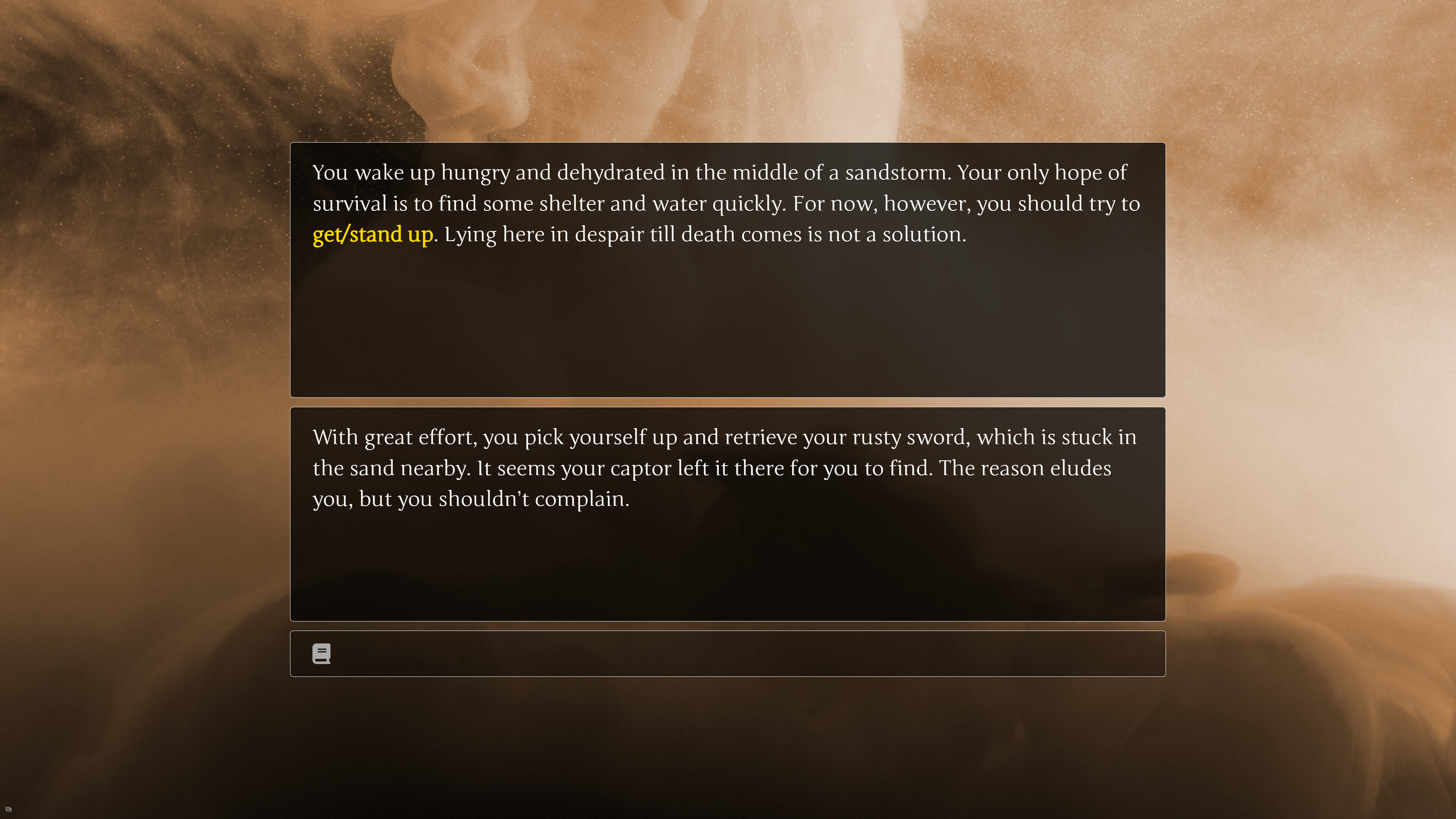 Bael's Rock: A Text Adventure screenshot 5