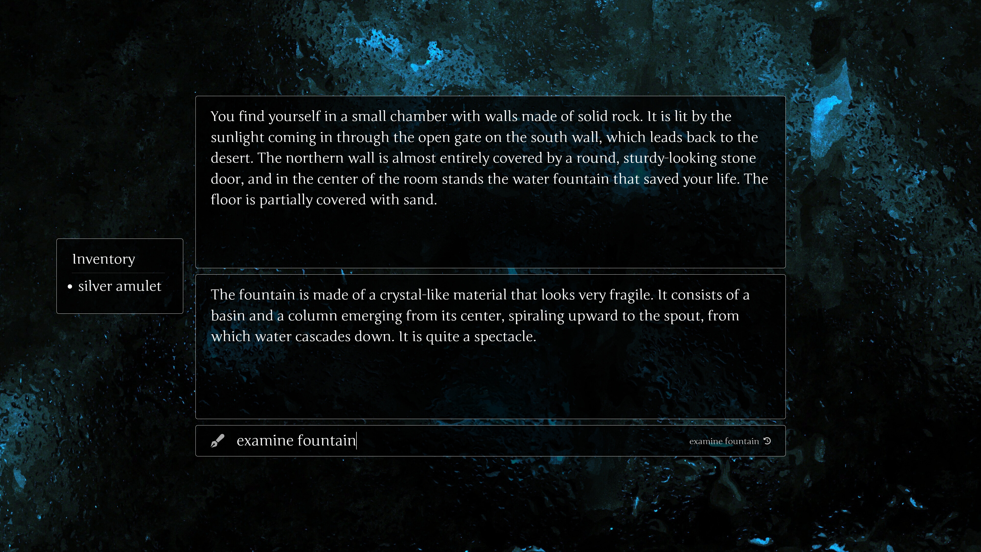 Bael's Rock: A Text Adventure screenshot 2