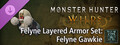 Monster Hunter Wilds - Felyne Layered Armor Set: Felyne Gawkie