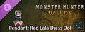 Monster Hunter Wilds - Pendant: Red Lala Dress Doll
